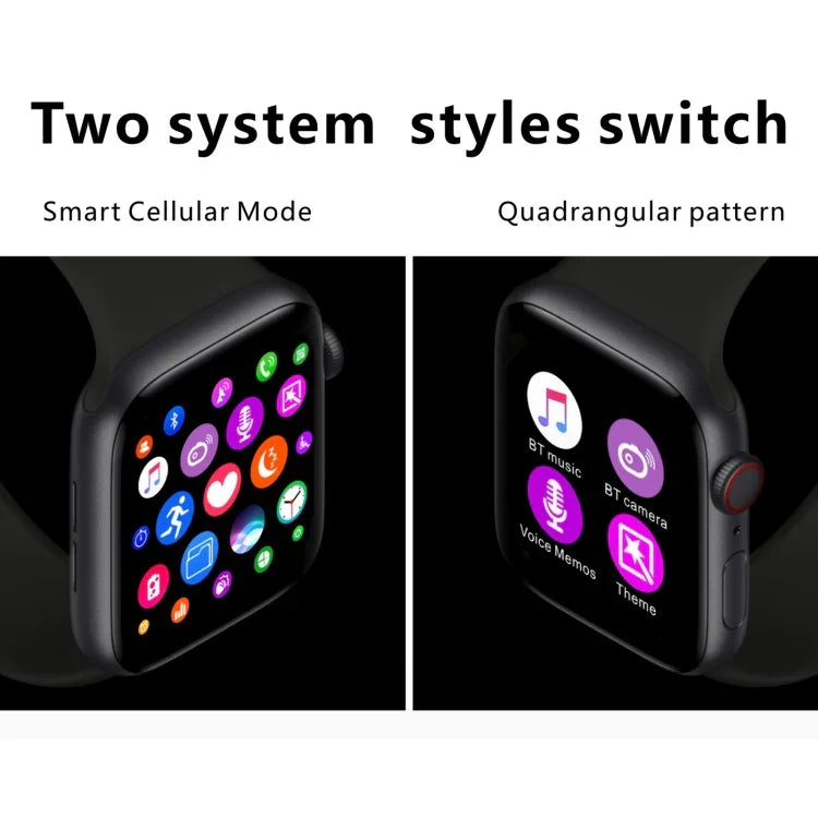 H55Pro Smartwatch mit 1,4-Zoll-TFT-Bildschirm und Bluetooth-Funktion, unterstützt Schlafüberwachung, Herzfrequenzmessung und Blutdruckmessung, Ausführung: Stahlarmband, Ausführung: Stahlarmband (Schwarz), Ausführung: Stahlarmband (Silber)