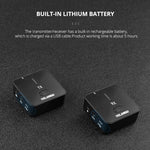 YELANGU MX5 2,4G Live-Übertragungs Interview Aufnahme Drahtloses Mikrofon
