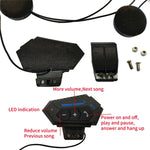 BT12 Motorradhelm-Bluetooth-Headset, Motorrad-Gegensprechanlage Bluetooth-Headset, BT12