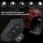 BT12 Motorradhelm-Bluetooth-Headset, Motorrad-Gegensprechanlage Bluetooth-Headset, BT12