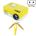 J15 1920 x 1080P HD Haushalts Mini LED Projektor mit Stativhalterung Unterstützung AV / HDMI x 1 / USB x1 / TF x 1, EU Stecker, US Stecker, UK Stecker, AU Stecker