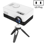 J15 1920 x 1080P HD Haushalts Mini LED Projektor mit Stativhalterung Unterstützung AV / HDMI x 1 / USB x1 / TF x 1, EU Stecker, US Stecker, UK Stecker, AU Stecker