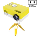 J15 1920 x 1080P HD Haushalts Mini LED Projektor mit Stativhalterung Unterstützung AV / HDMI x 1 / USB x1 / TF x 1, EU Stecker, US Stecker, UK Stecker, AU Stecker