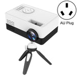 J15 1920 x 1080P HD Haushalts Mini LED Projektor mit Stativhalterung Unterstützung AV / HDMI x 1 / USB x1 / TF x 1, EU Stecker, US Stecker, UK Stecker, AU Stecker