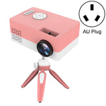 J15 1920 x 1080P HD Haushalts Mini LED Projektor mit Stativhalterung Unterstützung AV / HDMI x 1 / USB x1 / TF x 1, EU Stecker, US Stecker, UK Stecker, AU Stecker