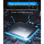 HW-6002 2-in-1 Typ-C / USB-C zu HDMI + VGA Adapter Konverter, HW-6002