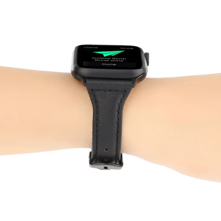 Echtlederarmband mit Crazy-Horse-Muster, passend für Apple Watch Series 7 (41 mm), 6, SE, 5, 4 (40 mm), 3, 2, 1 (38 mm) und 8, 7, SE, 2, 6, SE, 5, 4 (40 mm), 3, 2, 1 (38 mm).