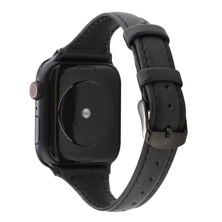 Echtlederarmband mit Crazy-Horse-Muster, passend für Apple Watch Series 7 (41 mm), 6, SE, 5, 4 (40 mm), 3, 2, 1 (38 mm) und 8, 7, SE, 2, 6, SE, 5, 4 (40 mm), 3, 2, 1 (38 mm).
