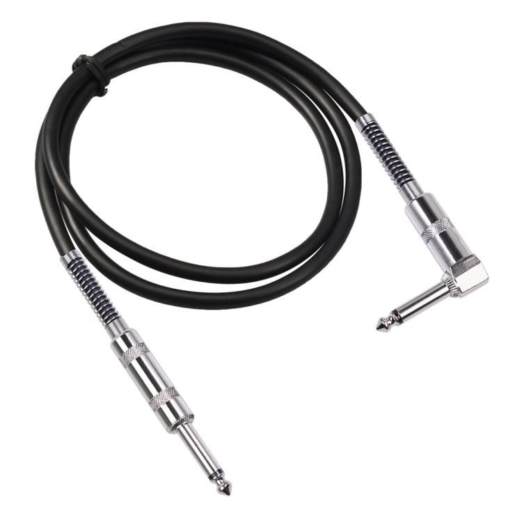 TC048SL 6,35mm Stecker gerade zu Winkel E-Gitarren-Audiokabel, 1,8m, 3m, 6m, 10m