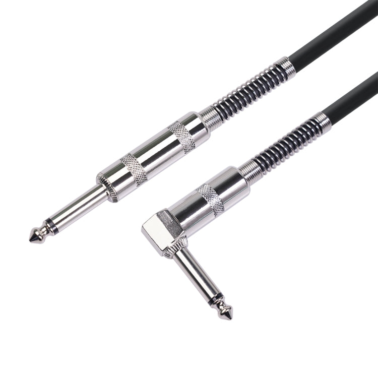 TC048SL 6,35mm Stecker gerade zu Winkel E-Gitarren-Audiokabel, 1,8m, 3m, 6m, 10m