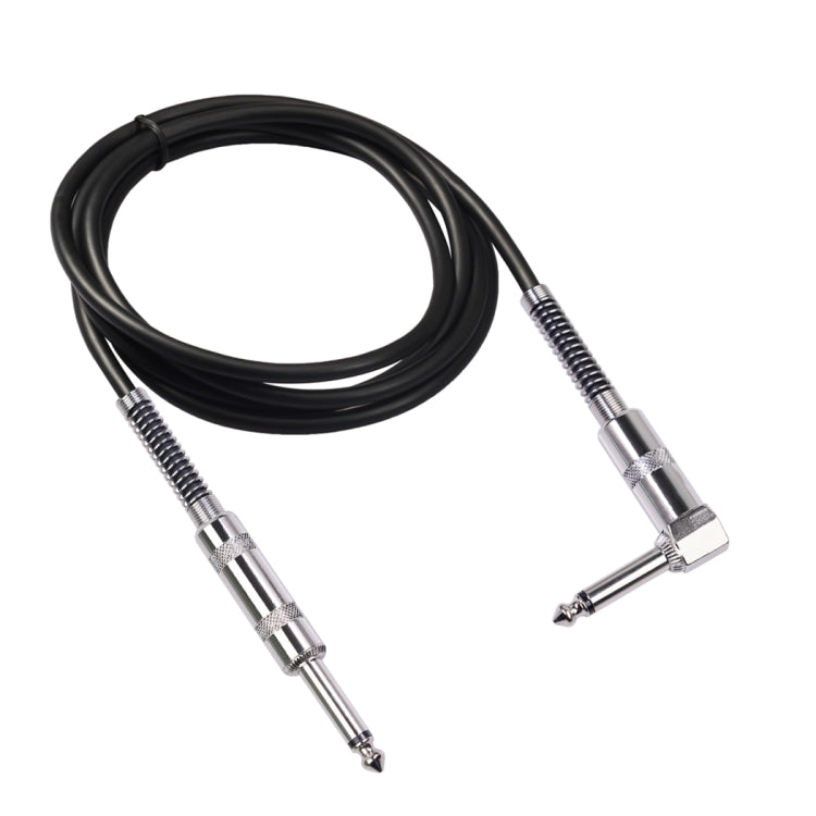 TC048SL 6,35mm Stecker gerade zu Winkel E-Gitarren-Audiokabel, 1,8m, 3m, 6m, 10m