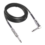 TC048SL 6,35mm Stecker gerade zu Winkel E-Gitarren-Audiokabel, 1,8m, 3m, 6m, 10m