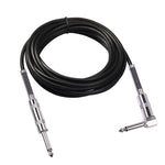 TC048SL 6,35mm Stecker gerade zu Winkel E-Gitarren-Audiokabel, 1,8m, 3m, 6m, 10m