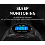 M98 Smartwatch mit 1,28 Zoll IPS-Farbbildschirm, IP67 wasserdicht, unterstützt Schlafüberwachung, Herzfrequenzmessung und Bluetooth-Anrufe, Ausführung: Stahlarmband, Stahlarmband (Schwarz), Stahlarmband (Silber)