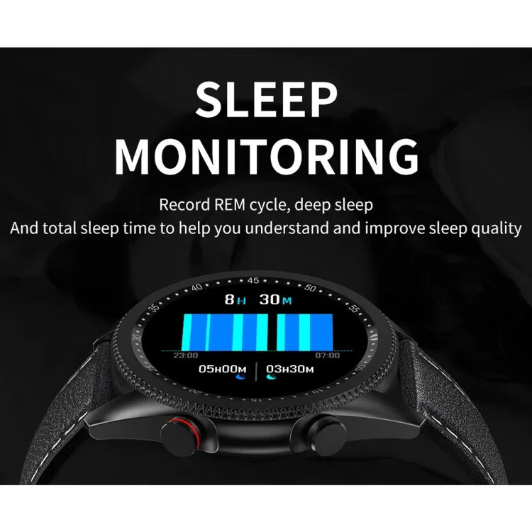 M98 Smartwatch mit 1,28 Zoll IPS-Farbbildschirm, IP67 wasserdicht, unterstützt Schlafüberwachung, Herzfrequenzmessung und Bluetooth-Anrufe, Ausführung: Stahlarmband, Stahlarmband (Schwarz), Stahlarmband (Silber)