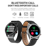 M98 Smartwatch mit 1,28 Zoll IPS-Farbbildschirm, IP67 wasserdicht, unterstützt Schlafüberwachung, Herzfrequenzmessung und Bluetooth-Anrufe, Ausführung: Stahlarmband, Stahlarmband (Schwarz), Stahlarmband (Silber)