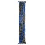Mehrfarbige, geflochtene Nylon-Armbänder mit einfacher Schlaufe als Ersatz für Apple Watch Series 6 &amp; SE &amp; 5 &amp; 4 (40 mm) / 3 &amp; 2 &amp; 1 (38 mm), Größen: S, M, L