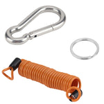 RV Trailer Spring Safety Rope Breakaway Cable, M8 x 80mm, M10 x 100mm
