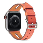 Hochwertiges Lederarmband für Apple Watch Series 6, SE, 5 und 4 (40 mm) sowie 3, 2 und 1 (38 mm)