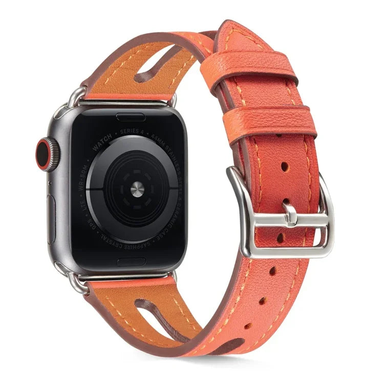 Hochwertiges Lederarmband für Apple Watch Series 6, SE, 5 und 4 (40 mm) sowie 3, 2 und 1 (38 mm)