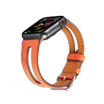 Hochwertiges Lederarmband für Apple Watch Series 6, SE, 5 und 4 (40 mm) sowie 3, 2 und 1 (38 mm)