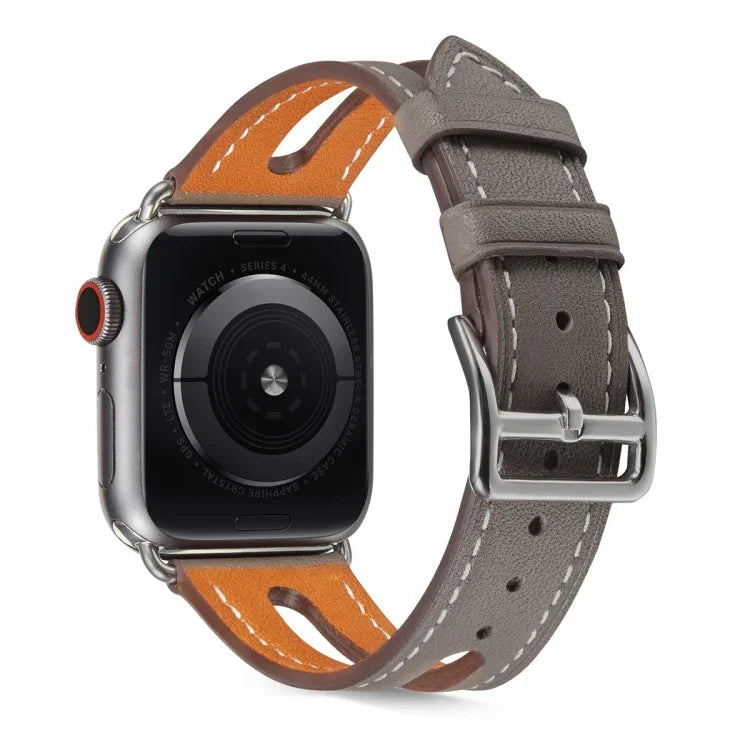 Hochwertiges Lederarmband für Apple Watch Series 6, SE, 5 und 4 (40 mm) sowie 3, 2 und 1 (38 mm)