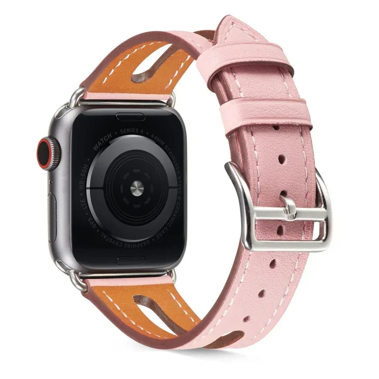 Hochwertiges Lederarmband für Apple Watch Series 6, SE, 5 und 4 (40 mm) sowie 3, 2 und 1 (38 mm)
