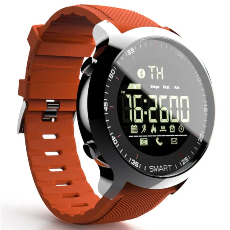 Lokmat MK18 Smartwatch mit 1,1-Zoll-Rundbildschirm, IP68 wasserdicht, unterstützt Benachrichtigungen, Fernauslöser für die Kamera und Bewegungserkennung