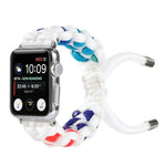 Geflochtenes Paracord Uhrenarmband, Für Apple Watch Ultra 49mm / Series 8&7 45mm / SE 2&6&SE&5&4 44mm / 3&2&1 42mm, Für Apple Watch Series 8&7 41mm / SE 2&6&SE&5&4 40mm / 3&2&1 38mm, Für Apple Watch Series 7 45mm / 6 & SE & 5 & 4 44mm / 3 & 2 & 1 42mm