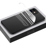 2 STK IMAK 0,15mm Gebogener Vollbild-Schutz Hydrogel-Folie Rückenschutz, Für iPhone 12 Pro Max