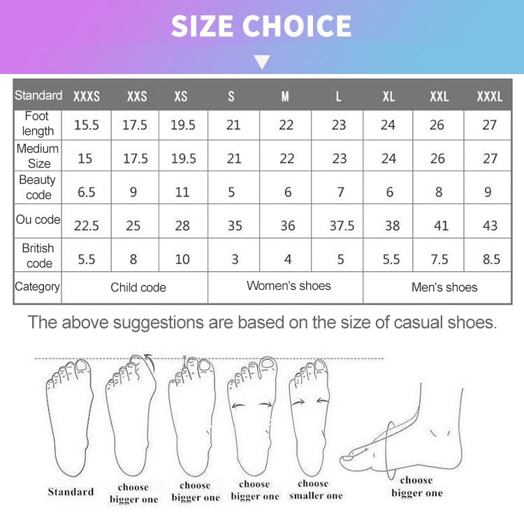 Rutschfeste Kunststoffkorn Struktur Dicke Stoffsohle Einfarbige Tauchschuhe und Socken, Ein Paar, XXXS, XXS, XS, S, M, L, XL, XXL, XXXL