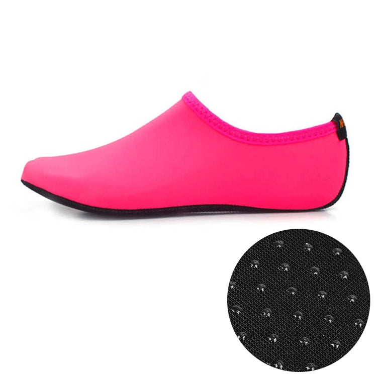 Rutschfeste Kunststoffkorn Struktur Dicke Stoffsohle Einfarbige Tauchschuhe und Socken, Ein Paar, XXXS, XXS, XS, S, M, L, XL, XXL, XXXL