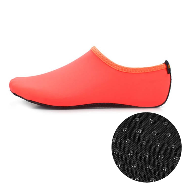 Rutschfeste Kunststoffkorn Struktur Dicke Stoffsohle Einfarbige Tauchschuhe und Socken, Ein Paar, XXXS, XXS, XS, S, M, L, XL, XXL, XXXL