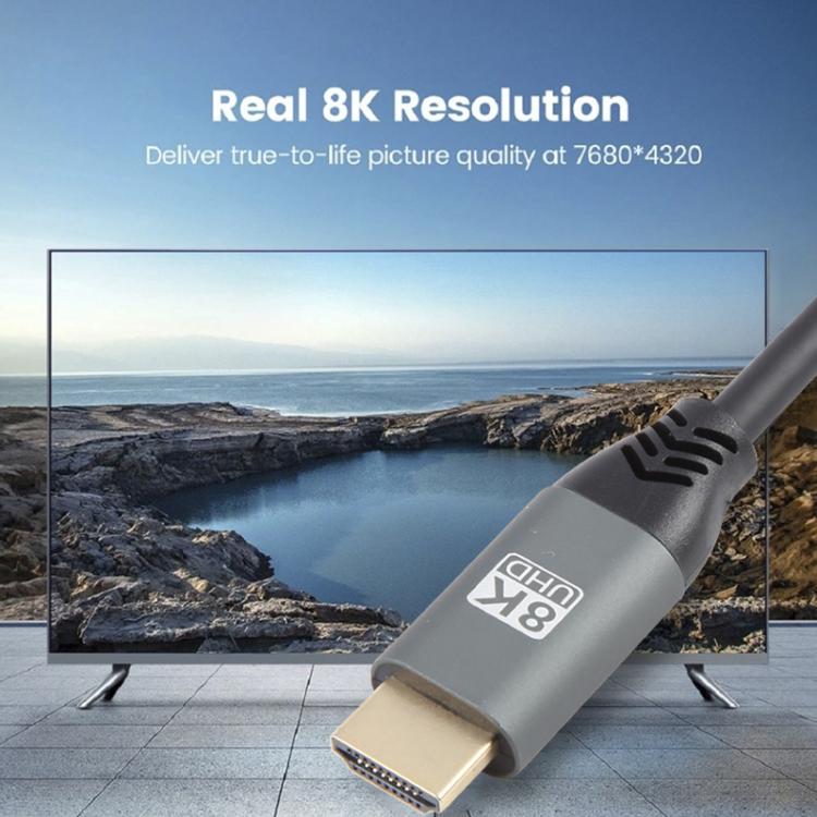 HDMI2.1 8K 120Hz Hochdynamisches HD-Kabel, 120Hz 50cm, 120Hz 1,5m, 120Hz 2m, 120Hz 3m, 120Hz 5m