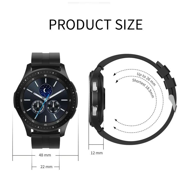 W68 Smart-Armband mit 1,54-Zoll-Touchscreen (IP67 wasserdicht), unterstützt Blutsauerstoffmessung, Bluetooth-Anrufe und Herzfrequenzmessung, Stil: Stahlarmband