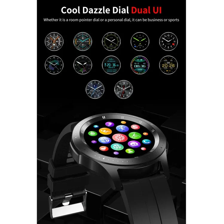 W68 Smart-Armband mit 1,54-Zoll-Touchscreen (IP67 wasserdicht), unterstützt Blutsauerstoffmessung, Bluetooth-Anrufe und Herzfrequenzmessung, Stil: Stahlarmband