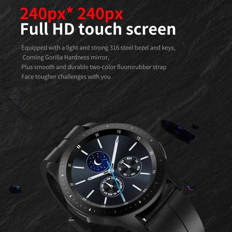 W68 Smart-Armband mit 1,54-Zoll-Touchscreen (IP67 wasserdicht), unterstützt Blutsauerstoffmessung, Bluetooth-Anrufe und Herzfrequenzmessung, Stil: Stahlarmband