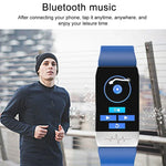 T1S 1.14 inch Screen IP67 Waterproof Smart Bracelet, Support Blood Oxygen Monitoring / Body Temperature Monitoring / Heart Rate Monitoring