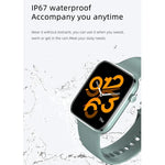 Z15 1.69 inch Touch Screen IP67 Waterproof Smart Watch, Support Blood Pressure Monitoring / Sleep Monitoring / Heart Rate Monitoring