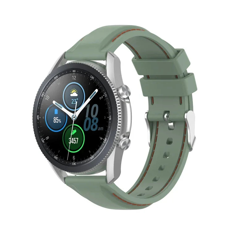 22 mm Silikon-Ersatzarmband für Samsung Galaxy Watch 3 45 mm / Gear S3