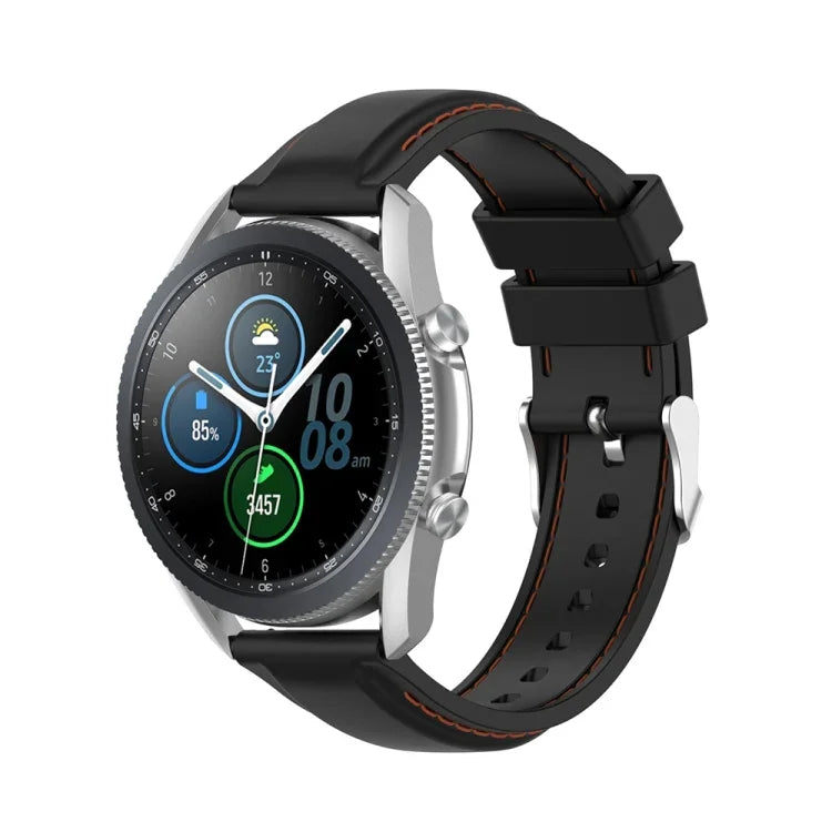 22 mm Silikon-Ersatzarmband für Samsung Galaxy Watch 3 45 mm / Gear S3