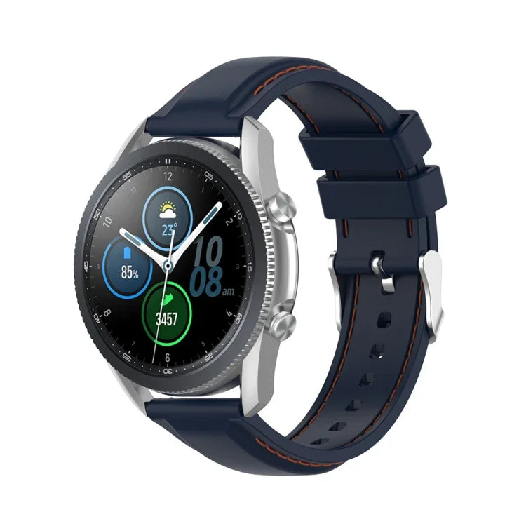 22 mm Silikon-Ersatzarmband für Samsung Galaxy Watch 3 45 mm / Gear S3