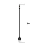 For Willful IP68 / SW021 / ID205U / ID205S USB Magnetic Charging Cable, Length: 1m