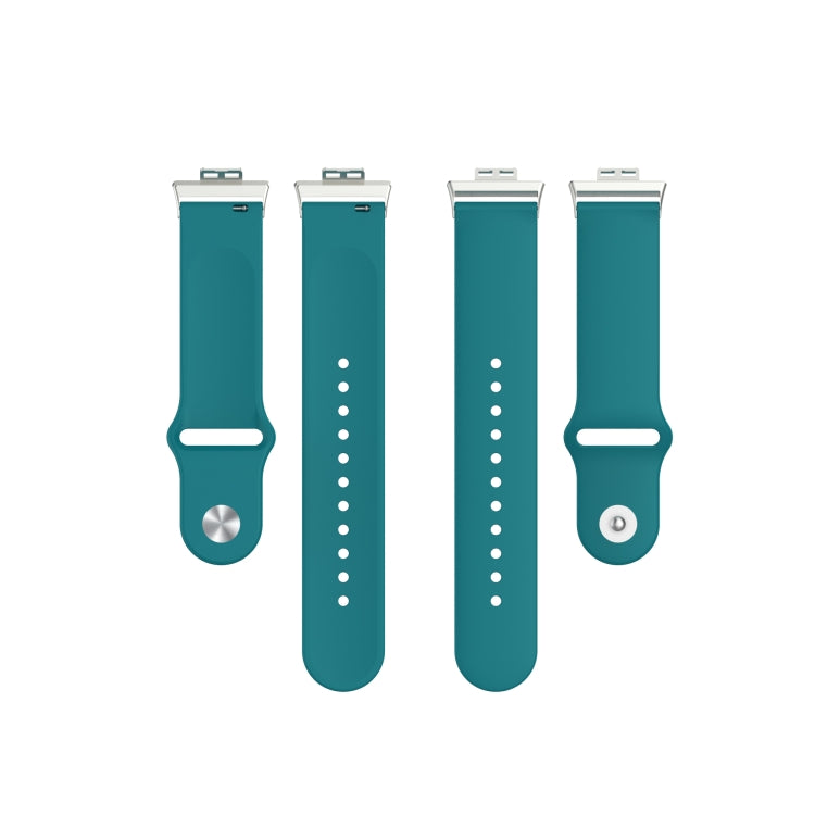 For Huawei Watch Fit 18mm Back Buckle Style Silicone Solid Color Replacement Strap Watchband, EDA001311001A, EDA001311001B, EDA001311001C, EDA001311001D, EDA001311001E, EDA001311001F, EDA001311001G, EDA001311001H, EDA001311001I, EDA001311001J