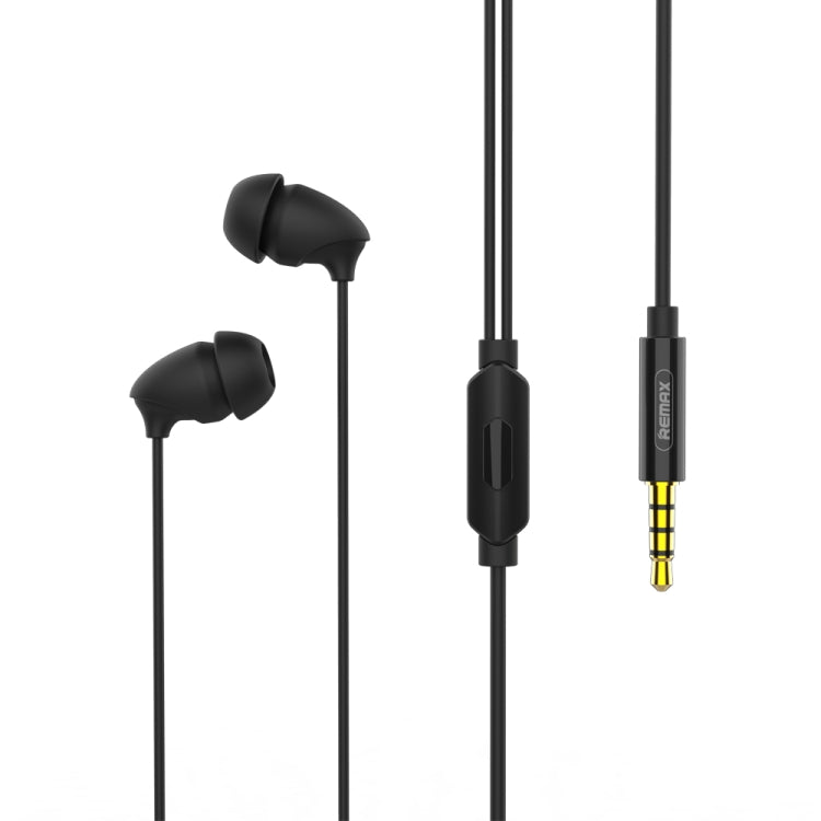 REMAX RM-588 In-Ear Stereo Schlafkopfhörer mit Kabelsteuerung & Mikrofon & Freisprechfunktion