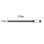 Ersatzarmband im Milanaise-Stil für Samsung Galaxy Fit 2 SM-R220