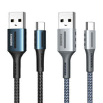 Remax 2.4A Barrett Serie Lade-Datenkabel, Länge: 1m, Type-C, 8 Pin