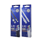 Remax 2.4A Platinum Pro Lade-Datenkabel, Länge: 1m, Type-C, 8 Pin, Micro USB