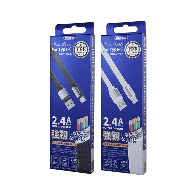 Remax 2.4A Platinum Pro Lade-Datenkabel, Länge: 1m, Type-C, 8 Pin, Micro USB