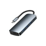 Remax RU-U5 5-in-1 Multifunktionaler Typ-C / USB-C HUB Dockingstation, 5-in-1
